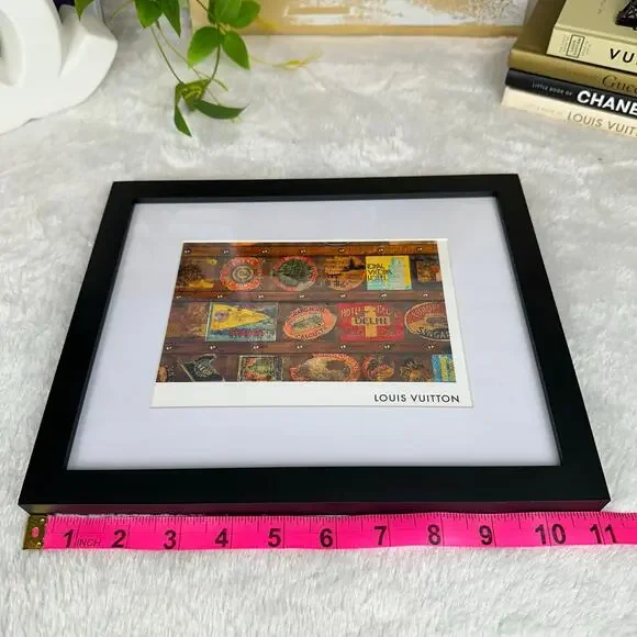 Louis Vuitton Post Card Framed for decor - Picture 2 of 3